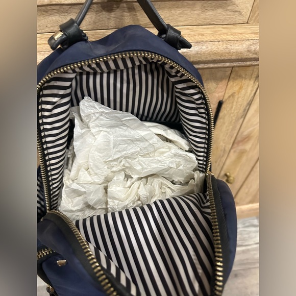 Navy Blue Backpack - Picture 3 of 4